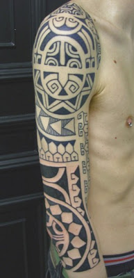Polynesian Tattoo, Sleeve Tattoo