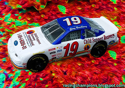 Gary Bradberry #19 Child Support Racing Champions 1/64 NASCAR diecast blog age TRI STAR 