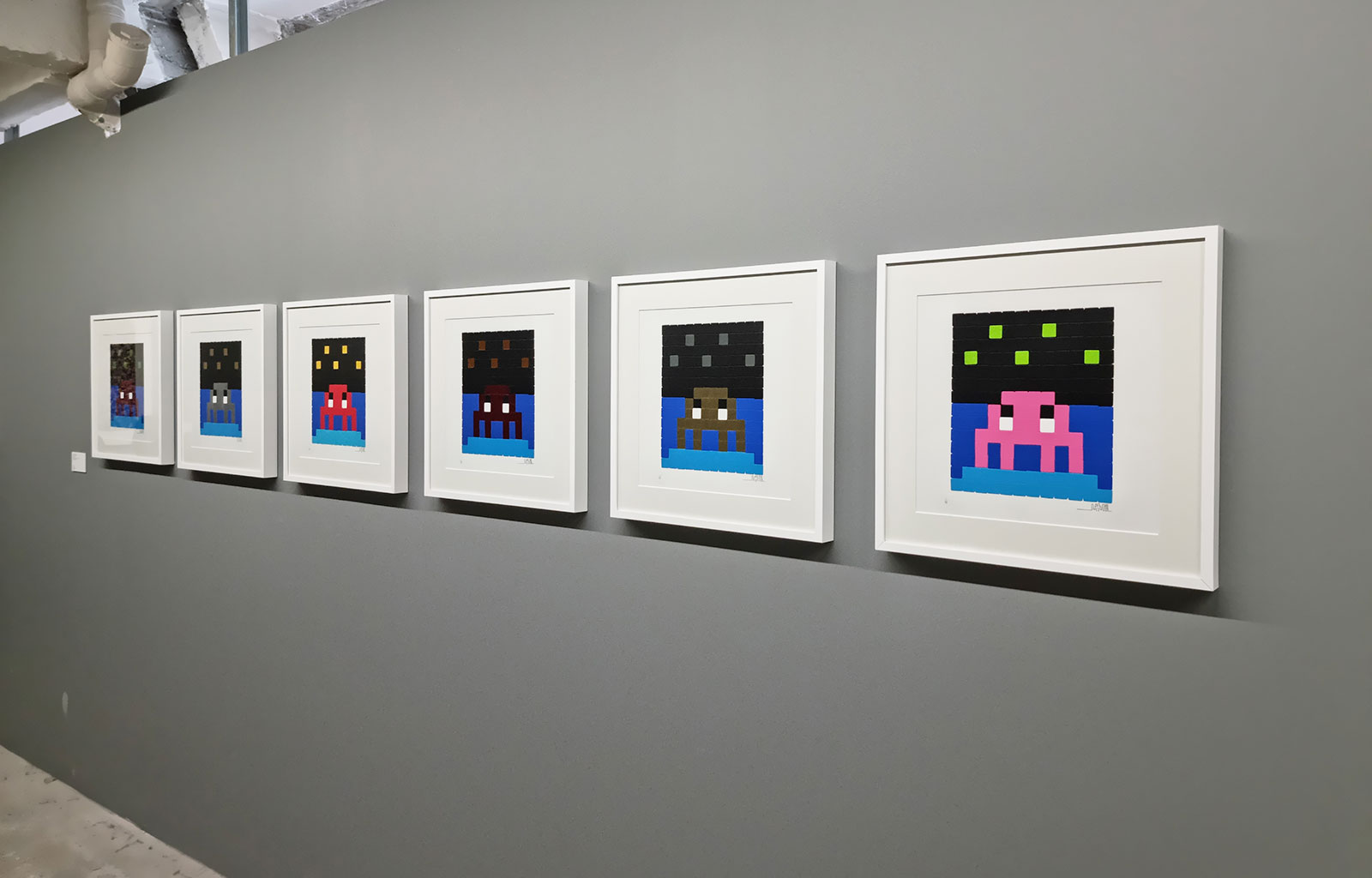 Exposition Invader mosaïques print