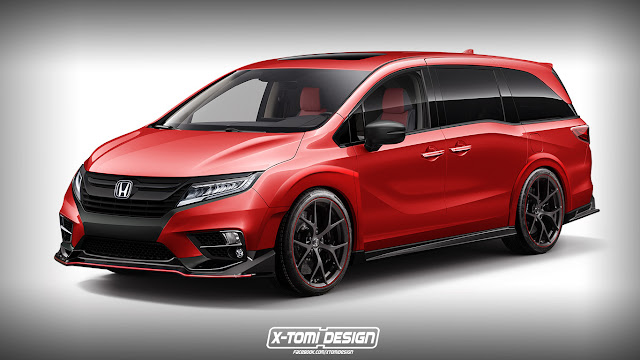 2017 Honda Odyssey Type R Study - #Honda #TypeR #tuning #cars #vans