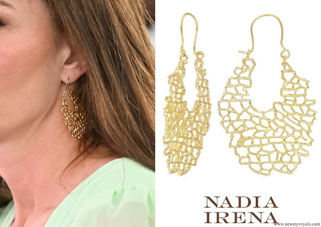 Kate Middleton wore Nadia Irena Maya earrings