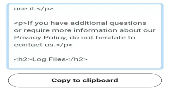 copy-text-privacy-policy-disclaimer-blog