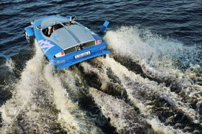 Keren! Mobil Amphibi. Darat Oke, Lautpun Oke