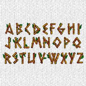 Bamboo Lettering6