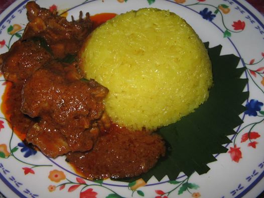 RESEPI PULUT  KUNING  DAN RENDANG AYAM PALING SEDAP 