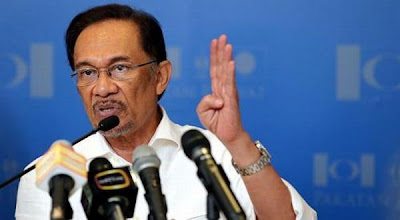 Anwar Ibrahim, one of Malaysia's opposition leader 