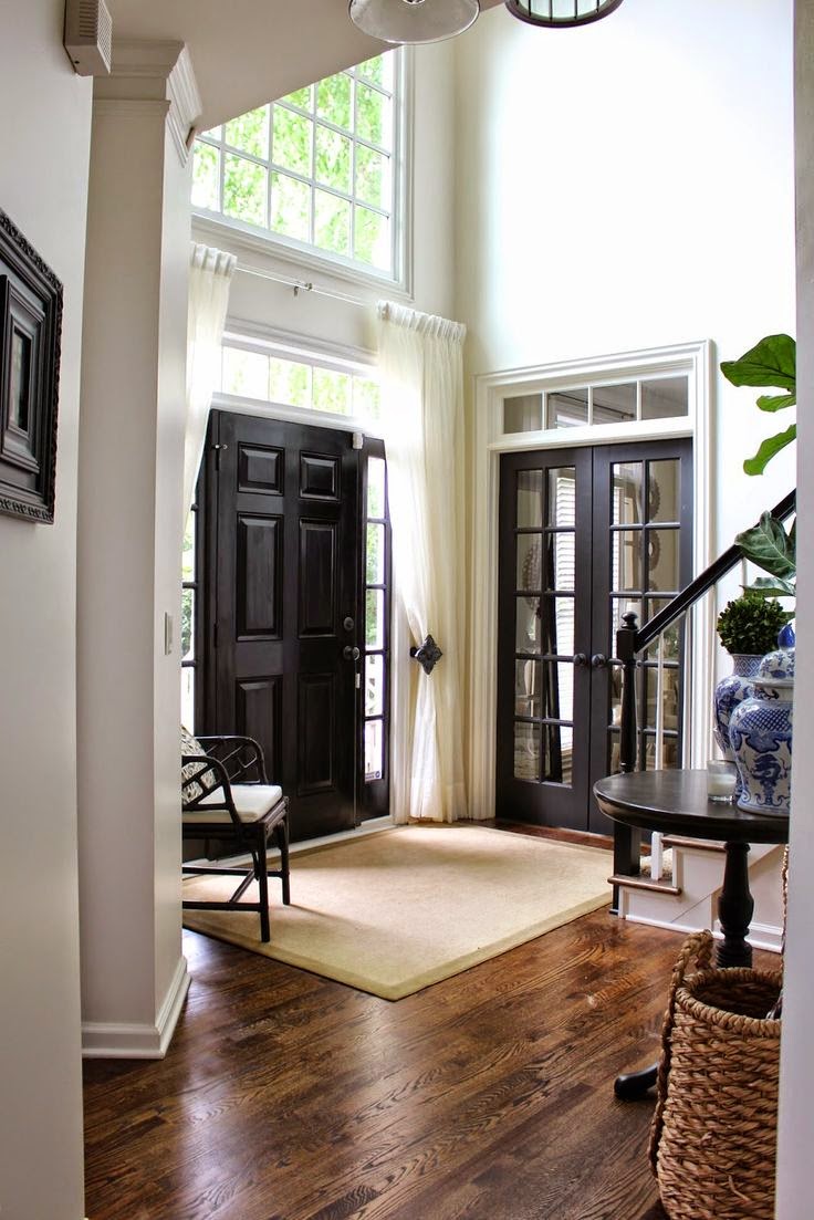 My Sweet Savannah: painting interior doors black