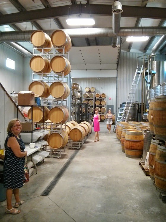 Never decline a barrel tasting at Painted Rock!