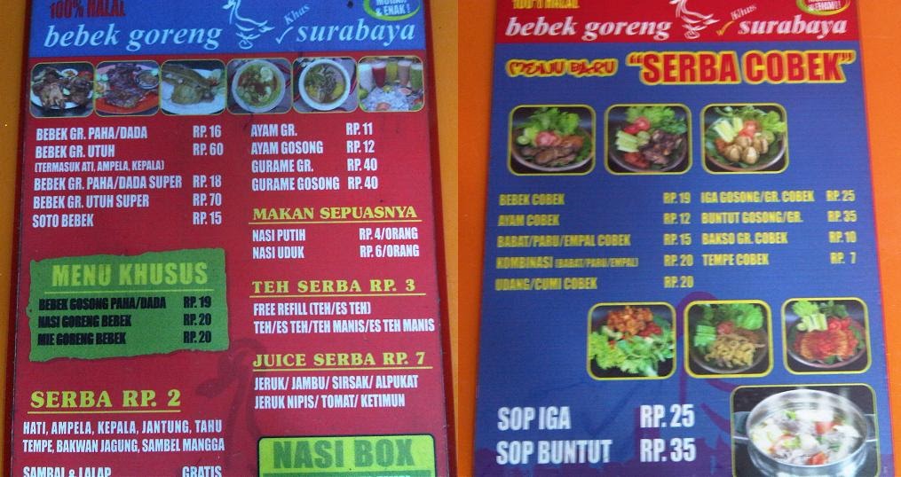 Not a Diet Date Bebek Goreng Khas Surabaya