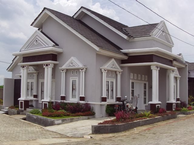  Desain  Rumah  Minimalis Modern 1  Lantai  Terbaru Model 