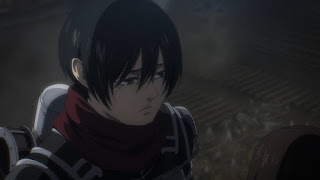 進撃の巨人 アニメ 65話 ミカサアッカーマン Attack on Titan Episode 65 Mikasa Ackerman