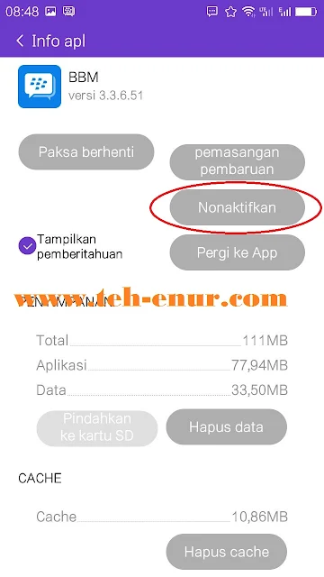 Info aplikasi BBM