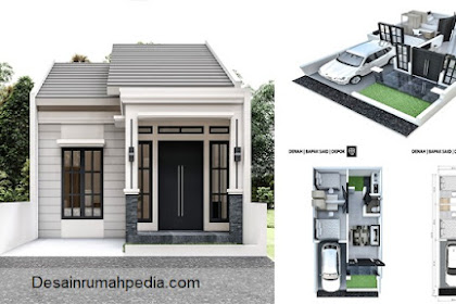 Inspirasi Denah Rumah Minimalis 6x10 M Paling Tren, Mungil Tetapi Fungsional