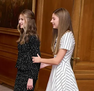 Princess Leonor and Infanta Sofia in Asturias awards