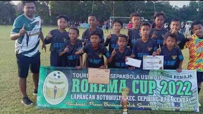 Rorema Cup II SSB Bowe Junior "Ora Muntir" Boyong Piala Juara I