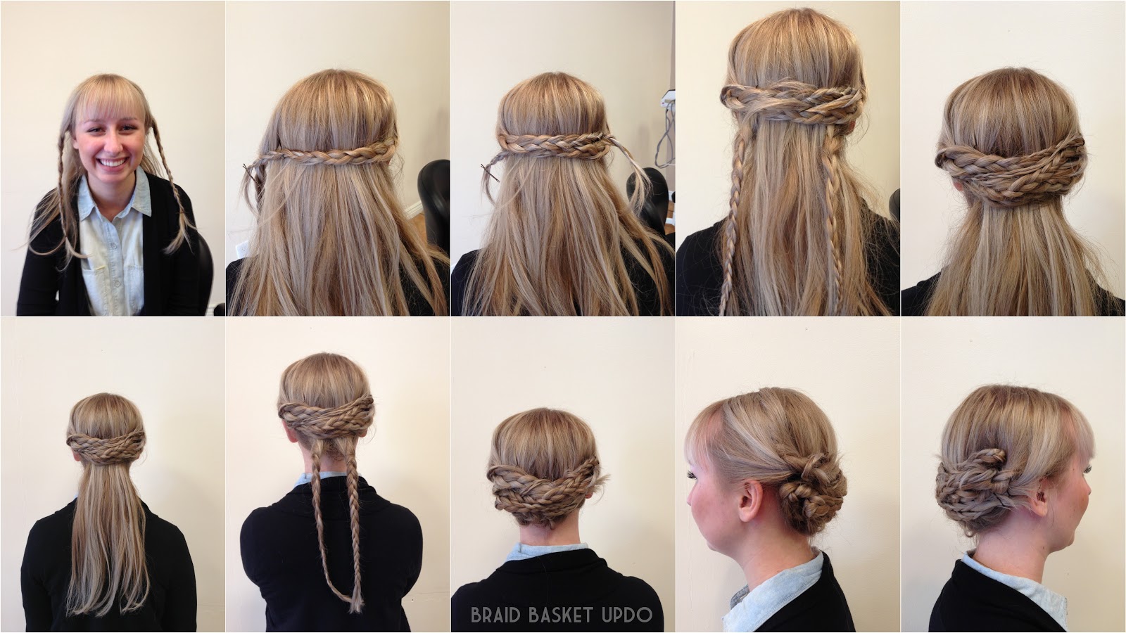 Different Types Of Braids Hairstyles Braided Hair Styles start by braiding two braids on both sides of your head, just above 