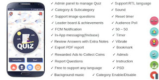QUIZ ANDROID APP SOURCE CODE