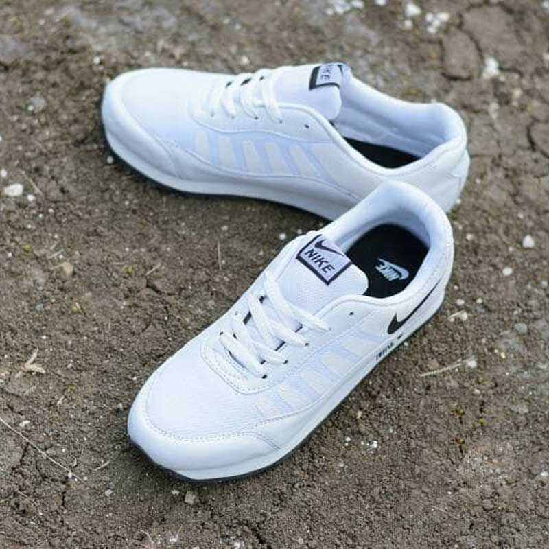  Sepatu  Nike  Wanita Free  Run Putih SNW 001 Omsepatu com
