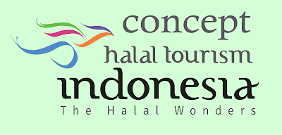 konsep logo wisata halal indonesia