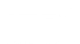 International Tennis Federation (ITF) Logo Single Color White Version