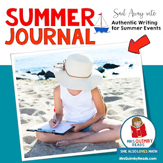 summer journal, summer assignments, teaching resources