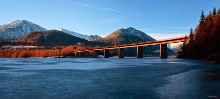 10. Sylvenstein Bridge, Upper Bavaria, Germany - Top 10 Scenic Rides