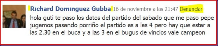 HORARIO JORN 13