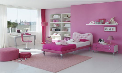 Childrens Bedroom Garden Theme