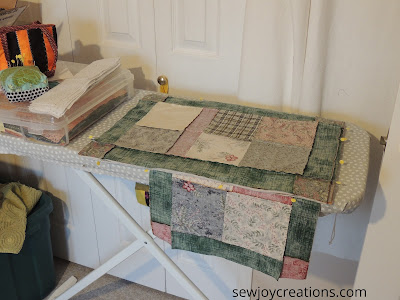 placemats real life sewing space