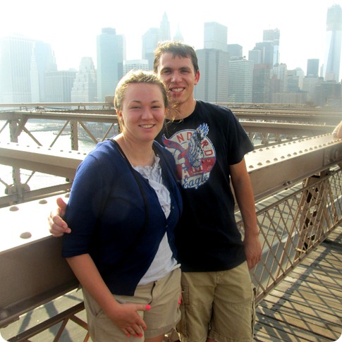 Brooklyn Bridge with Evan and Elise