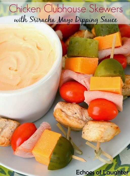 Chicken Clubhouse Skewers