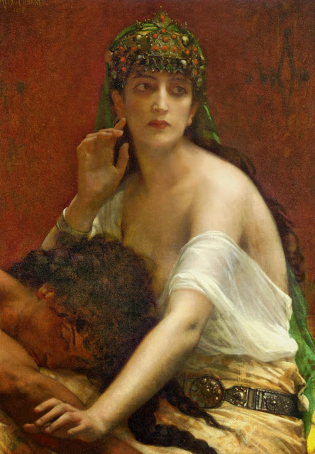 Samson,Delilah,alexandre cabanel