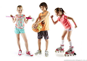 Moda verano 2016 ropa de deportiva para niños y niñas Fly Sports by Cheeky. Moda verano 2016.