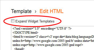 Expand Widget Templates