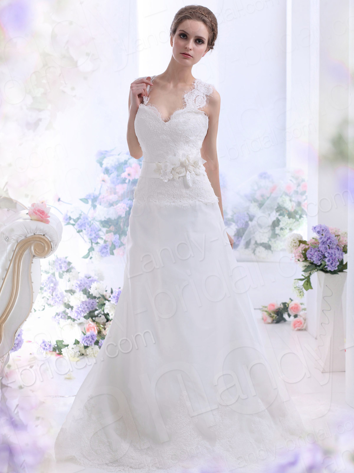 lace wedding dresses with straps свадебные платья