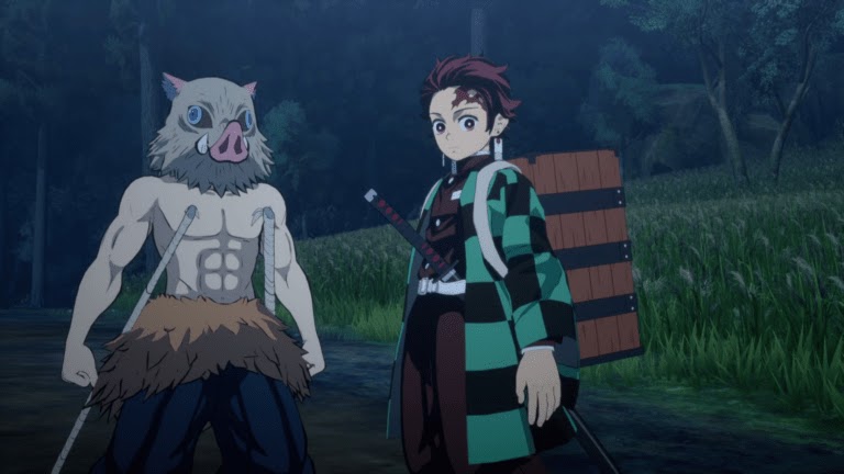 El videojuego de Kimetsu no Yaiba revelo unas capturas del “Arco de la Montaña Natagumo”