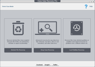 iCare Data Recovery Software Free Full Version Download For PC Screenshot