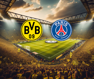 Watch the match between Borussia Dortmund and Paris Saint-Germain in the Champions League