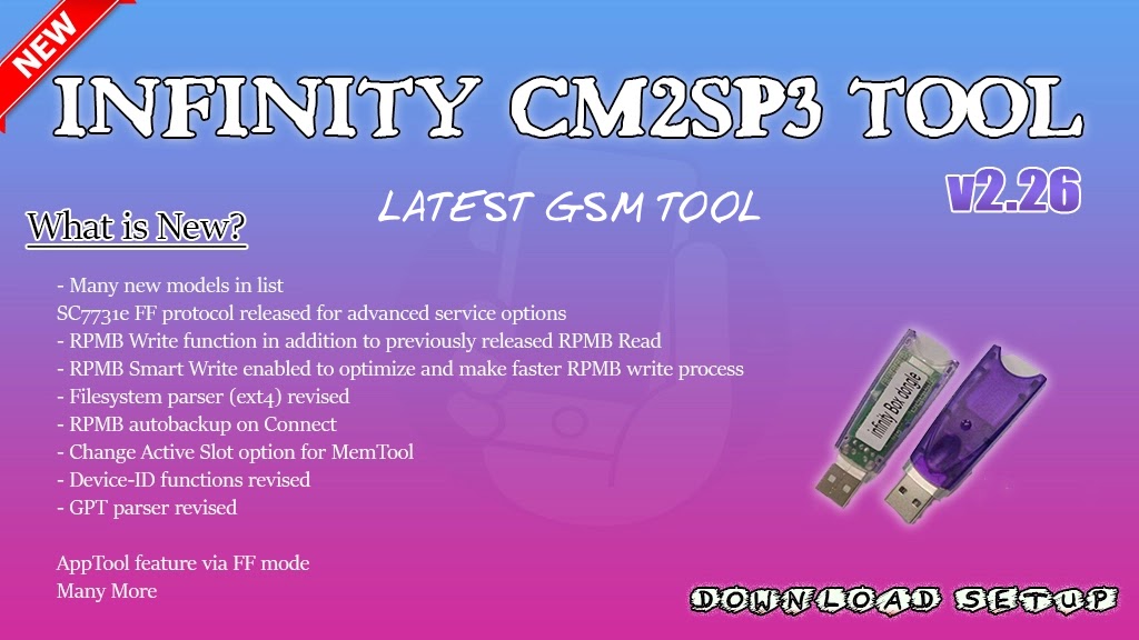 Infinity CM2SP3 Setup v2.26 Latest Version 2024