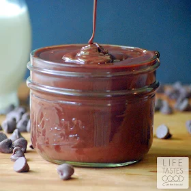 Easy Chocolate Ganache Recipe | by Life Tastes Good is so easy it's dangerous! #ChocolateLovers #LowCarb