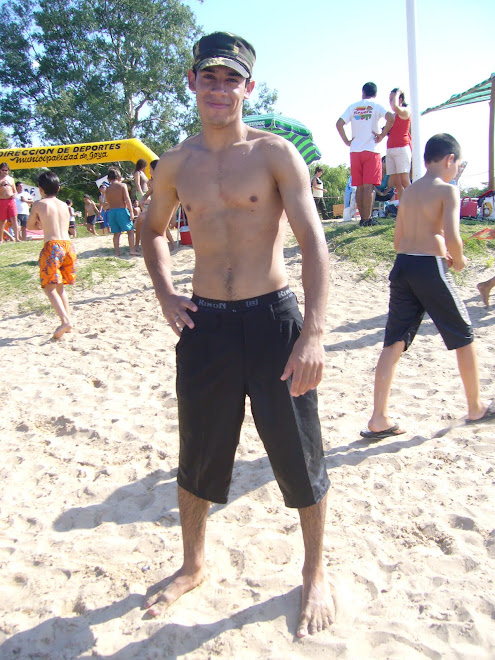 Yo en la playa