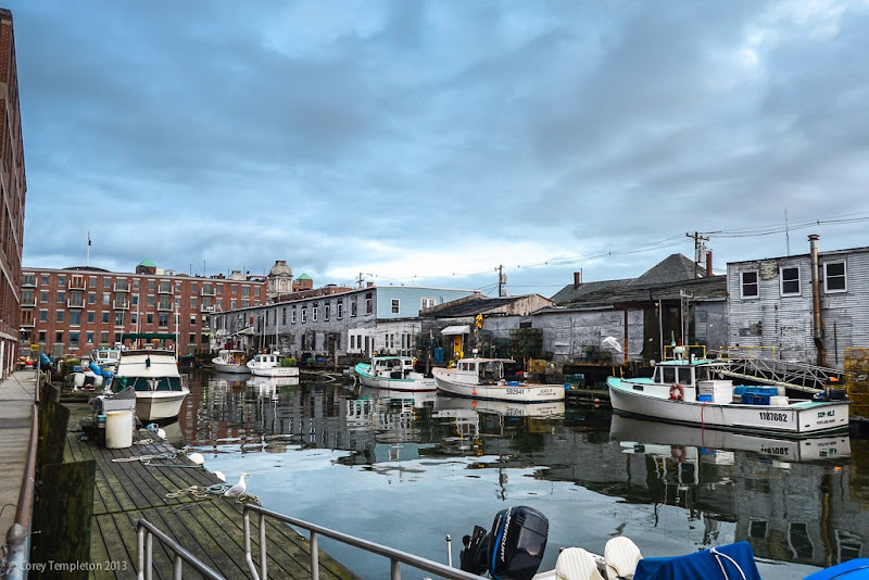 Portland, Maine September 2013 Custom House Wharf Old Port photography by Corey Templeton.