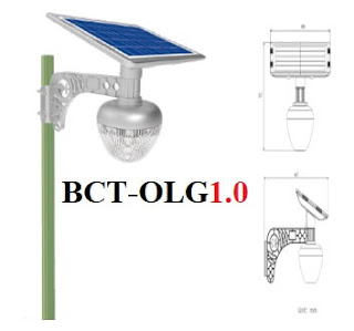  Đèn Sân Vườn Blue Carbon BCT-OLG1.0 - 10W