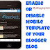 How to Enable a Responsive Mobile Template in Blogger 2016
