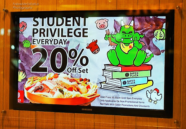 Student Privilege Of 20% Discount