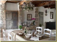 Country dining room