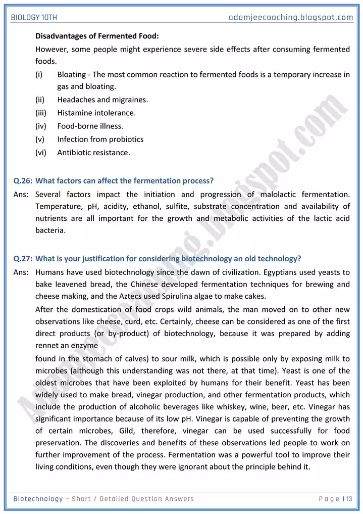 biotechnology-short-and-detailed-answer-questions-biology-10th