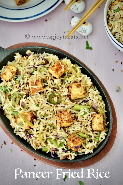 Paneer Fried Rice Recipe