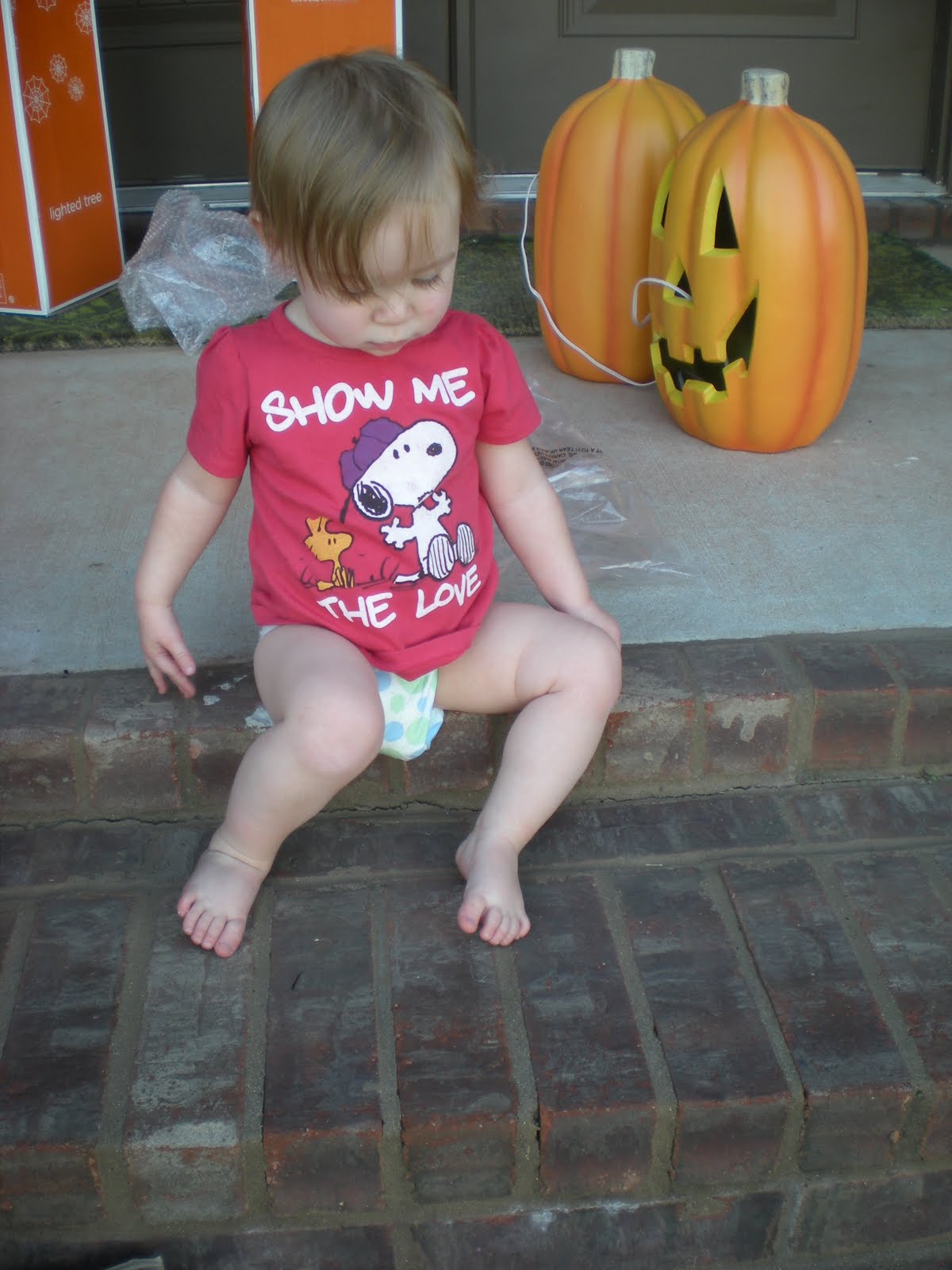 redneck baby, halloween decor, and buckets galore