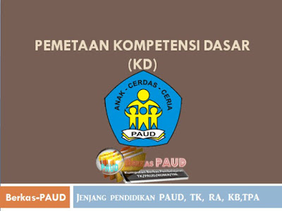 Pemetaan Kompetensi Dasar (KD) tingkat PAUD, TK, RA, KB,TPA